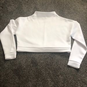 Crop top sweatshirt